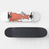 Zwei Katzen schließen Freundschaft Skateboard (Horizontal)