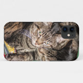 Zwei Katzen schnipsen Case-Mate iPhone Hülle (Rückseite (Horizontal))