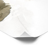 Zwei Katzen - Tabby und Tortie Fotodruck (Ecke)