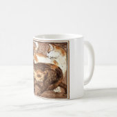 Zwei Katzen (von Franz Marc) Kaffeetasse (VorderseiteRechts)