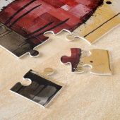 Zwei Katzen Wasserfarbenrätsel Puzzle (Seite)