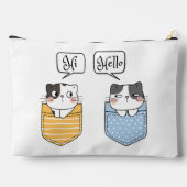 zwei Katzen Zubehörtasche (Rückseite)