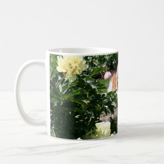 Zwei Kavaliere in der Garten-Tasse Kaffeetasse (Links)