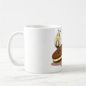 Zwei Kekse-Tasse Kaffeetasse (Links)