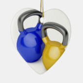 Zwei kettlebells keramikornament (Rechts)