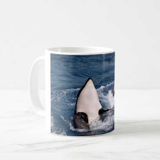 Zwei Killwale Kaffeetasse (Vorderseite Links)