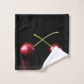 Zwei Kirschen btcc Badetücher Set (Waschlappen)