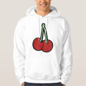 Zwei Kirschen Hoodie (Vorderseite)