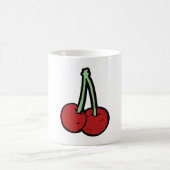 Zwei Kirschen Kaffeetasse (Mittel)