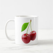 Zwei Kirschen Kaffeetasse (Links)
