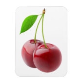 Zwei Kirschen Magnet (Vertikal)