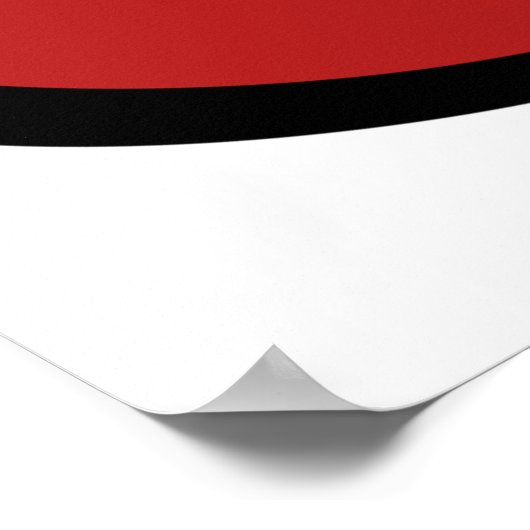 Zwei Kirschen Poster (Ecke)