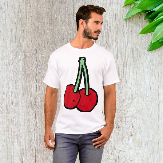 Zwei Kirschen T-Shirt