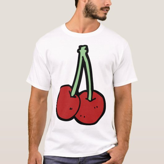 Zwei Kirschen T-Shirt (Vorderseite)
