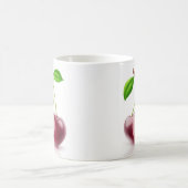 Zwei Kirschherzen Kaffeetasse (Mittel)