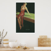 Zwei Kissen Vamp Poster (Küche)