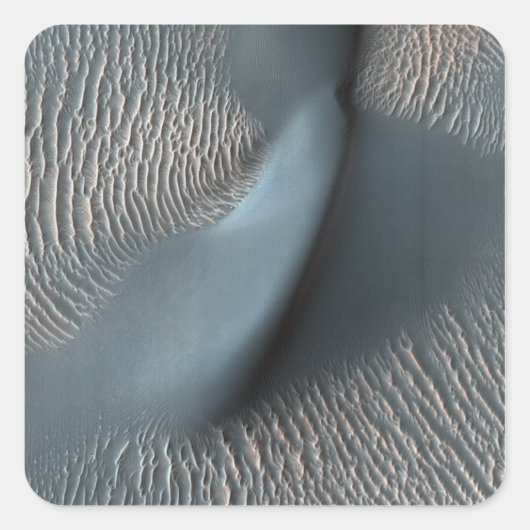 Zwei Klassen äolischer Bettformen Quadratischer Aufkleber (Vorderseite)