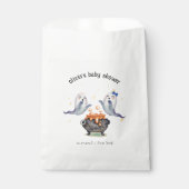 Zwei kleine Boos Ghost Halloween Twins Kinderdusch Geschenktütchen (Vorderseite)