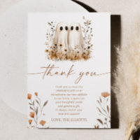 Zwei kleine Boos Ghost Wildblume Twins Baby Dusche