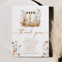 Zwei kleine Boos Ghost Wildblume Twins Baby Dusche