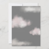 Zwei kleine BOOS sind fast fällig! Ghost Baby Show Einladung (Rückseite)