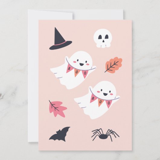 Zwei kleine Boos sind fast wegen Twins Dusche Einladung (Rückseite)