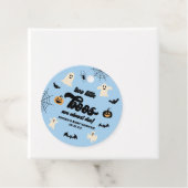 Zwei kleine Boos Twins Halloween Babydusche Geschenkanhänger (Beispiel)