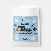 Zwei kleine Boos Twins Halloween Babydusche Geschenktütchen (Vorderseite)