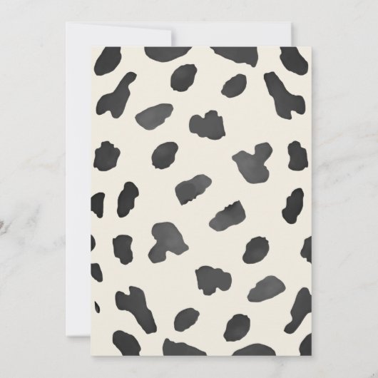 Zwei kleine Cowgirls auf dem Weg zum Baby-Duschen Einladung (Rückseite)