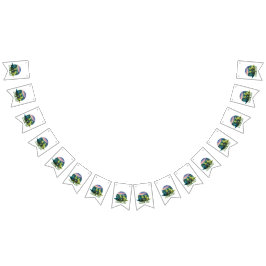 Zwei kleine Dinos - Born Wild  Wimpelkette