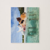 Zwei kleine Ferkel Puzzle (Vertikal)