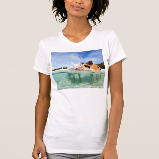 Zwei kleine Ferkel T-Shirt (Vorderseite)