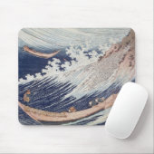 Zwei kleine Fischerboote auf dem Meer Mousepad (Mit Mouse)