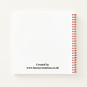 Zwei kleine Hasen Notizblock