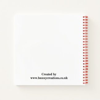 Zwei kleine Hasen Notizblock