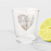 Zwei kleine Hasen Schnapsglas (Rückseite)