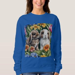 Zwei kleine Hasen Sweatshirt