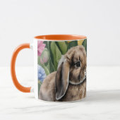 Zwei kleine Hasen Tasse (Links)