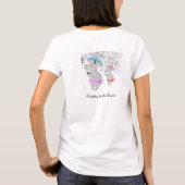 Zwei kleine Hippos-Shirt T-Shirt (Rückseite)
