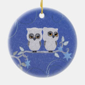 Zwei kleine Keramik Ornament (Hinten)