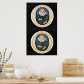 Zwei kleine Mädchen, 1590 Poster (Küche)