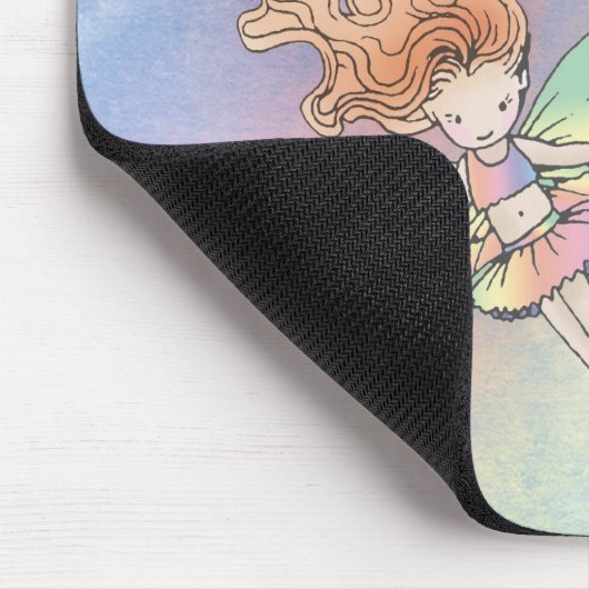 Zwei kleine Pixies Mousepad (Ecke)