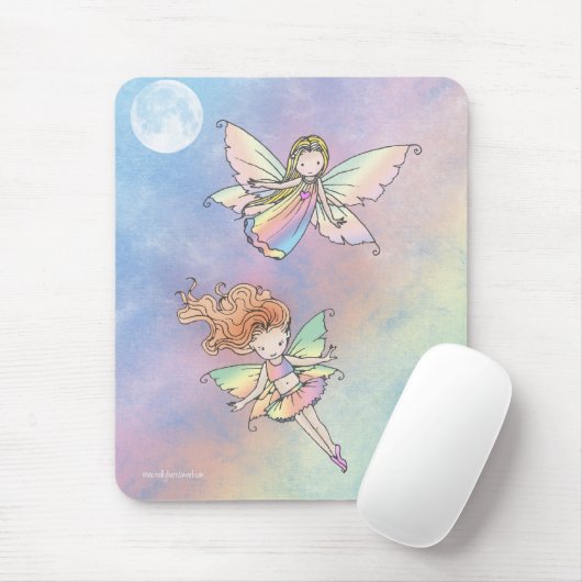 Zwei kleine Pixies Mousepad (Mit Mouse)