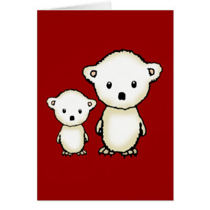 Zwei kleine Polarbären