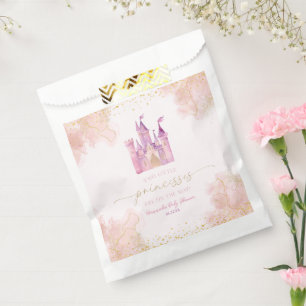 Zwei kleine Prinzessinnen Burg Twins Kinderdusche Geschenktütchen