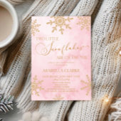 Zwei kleine Schneeflocken Winter Twins Kinderdusch Einladung