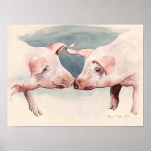 Zwei kleine Schweine 2012 Poster