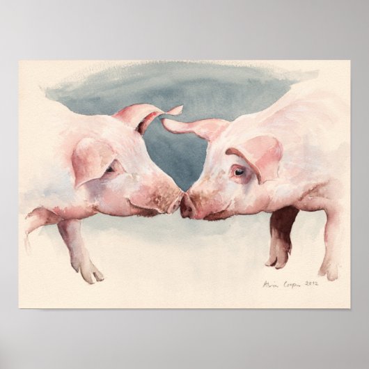 Zwei kleine Schweine 2012 Poster (Vorne)