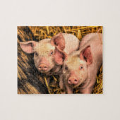 Zwei kleine Schweine Puzzle (Horizontal)