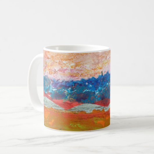 Zwei kleine Segelboote Kaffeetasse (Vorderseite Links)